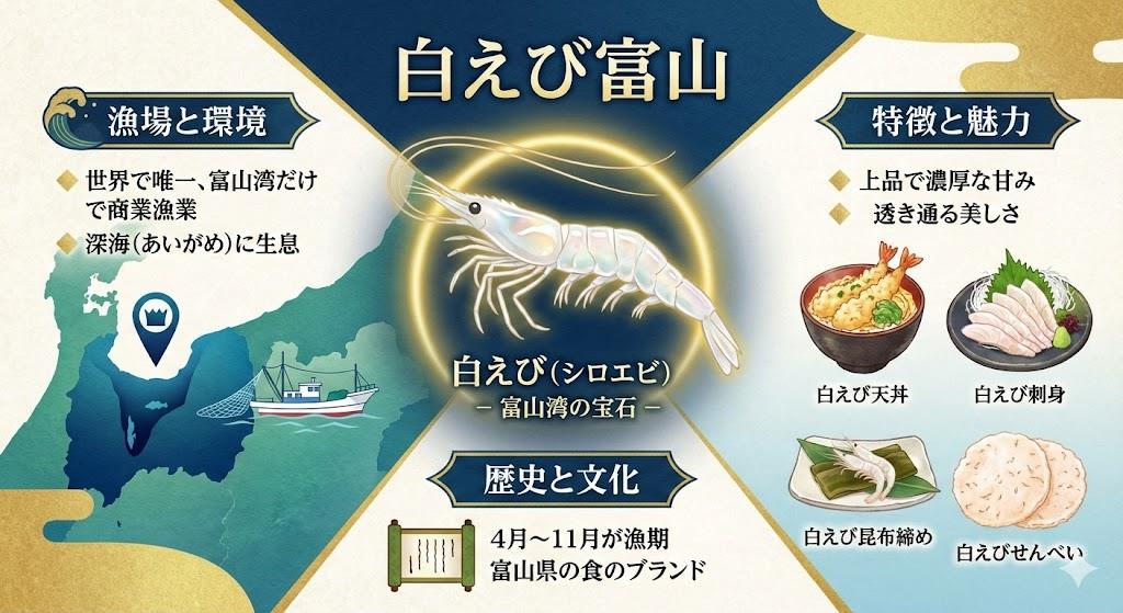 白えび富山の旬はいつ？刺身や丼の美味しい食べ方と時期